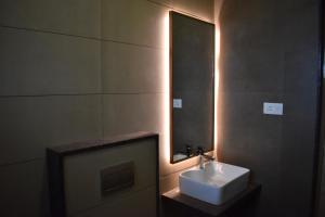 Koupelna v ubytování Hotel VPS Grand