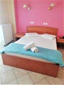 Posteľ alebo postele v izbe v ubytovaní Cybele Guest Accommodation