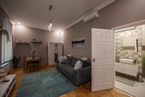 Posteľ alebo postele v izbe v ubytovaní Jacks's Home apartman - free parking