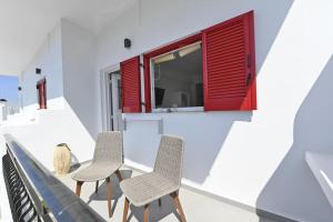 A balcony or terrace at Kleri's apartments 4