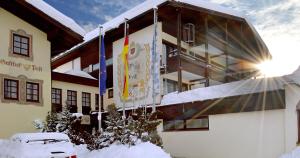Gasthof Hotel zur Post v zimě