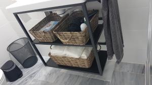 Łóżko lub łóżka w pokoju w obiekcie Atocha 3