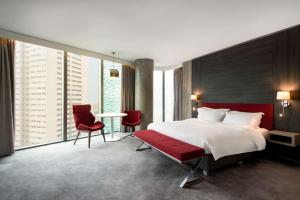 Katil atau katil-katil dalam bilik di Radisson Blu Hotel, Birmingham