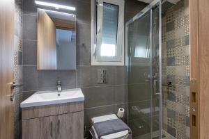 Koupelna v ubytování Tamaris Villa