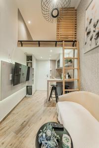 A television and/or entertainment centre at ZEUS Design Mini Holliday Embel #23