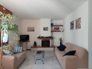 Χώρος καθιστικού στο Casa di Mario e Natalina