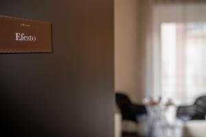 A seating area at B&B il Divino