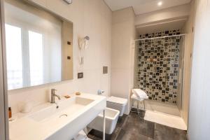 A bathroom at B&B il Divino