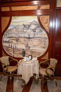 A seating area at B&B il Divino