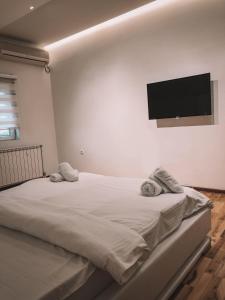 Postel nebo postele na pokoji v ubytování Kengur Resort