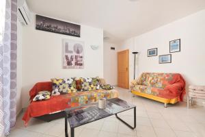Гостиная зона в Apartman Igor