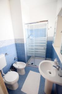 Koupelna v ubytování Sea Salento Casa Vacanze