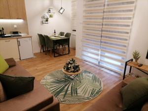 Kuchyň nebo kuchyňský kout v ubytování Apartman Pahuljica Tara