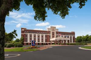 a rendering of the front of a hospital building at Comfort Suites Outlet Center in Asheville