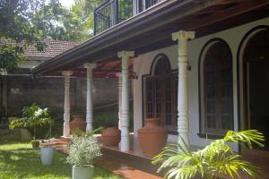 Κήπος έξω από το Jungle View Guesthouse Unawatuna