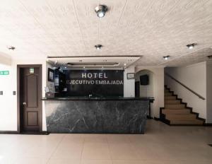 Vstupní hala nebo recepce v ubytování Hotel Ejecutivo Embajada