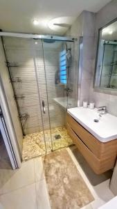 Koupelna v ubytování Bora Bora Condo