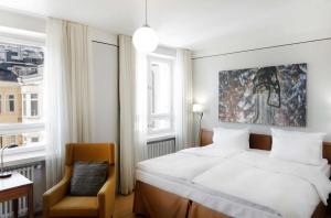 Giường trong phòng chung tại Radisson Blu Aleksanteri Hotel, Helsinki