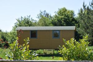 Zahrada ubytování Forton House Shepherd's Huts
