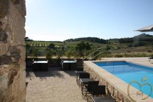 A piscina em ou perto de Mallus Agroturismo