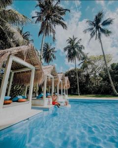The swimming pool at or close to The Forty Eight Resort Candidasa