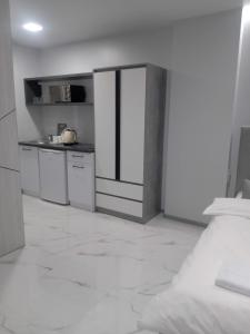Η κουζίνα ή μικρή κουζίνα στο Pure Apartments VIP 4 +5 φωτογραφίες