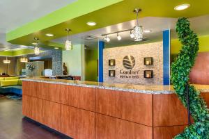 um átrio no comfort inn suites anaheim em Comfort Inn & Suites Near Universal Orlando Resort-Convention Ctr em Orlando