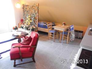 Posezení v ubytování Gästehaus Auhagen