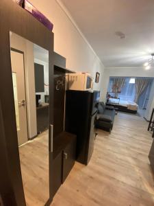 Postel nebo postele na pokoji v ubytování Ra's Studio