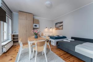 Posteľ alebo postele v izbe v ubytovaní Sopot Host Garden
