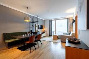 Posedenie v ubytovaní Schneeglöckle Appartements