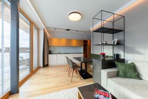 Kuchyňa alebo kuchynka v ubytovaní Schneeglöckle Appartements