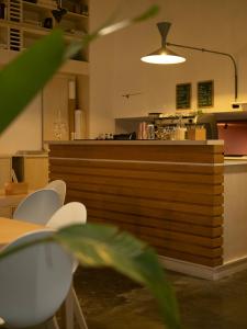Kuchnia lub aneks kuchenny w obiekcie Imago Plus Hotel