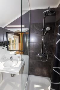 Kupatilo u objektu Hotel North