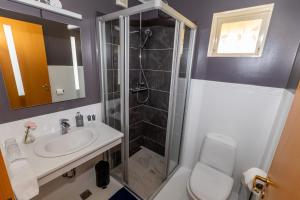 Kupatilo u objektu Hotel North