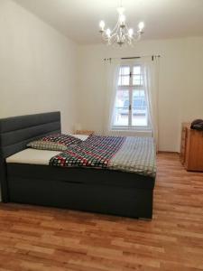Postel nebo postele na pokoji v ubytování Apartment in city center