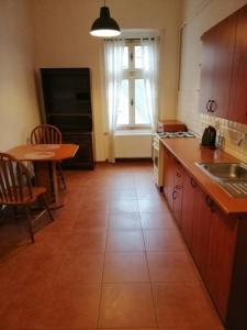 Kuchyň nebo kuchyňský kout v ubytování Apartment in city center + 4 fotografie