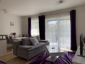 Posezení v ubytování Apartmán s vyhlídkou