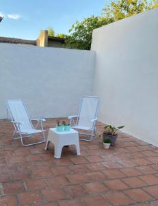 Balkón nebo terasa v ubytování Centro Irigoyen