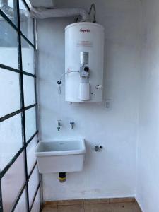 Koupelna v ubytování Centro Irigoyen