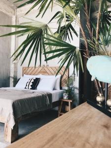 Postel nebo postele na pokoji v ubytování Morena Boutique Hotel Weligama