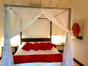 Postel nebo postele na pokoji v ubytování Mangueira Boutique Hotel Moreré