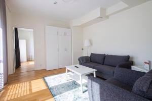 Posezení v ubytování Continental Apartment Hotel Sollentuna