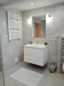 Kúpeľňa v ubytovaní Apartament Rojka