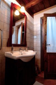 Kylpyhuone majoituspaikassa Il Quinto Moro