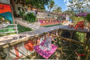 MINCA Chunuu - glamping - coworking MINCA外面的花园