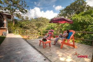 MINCA Chunuu - glamping - coworking MINCA外面的花园