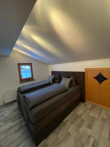 Łóżko lub łóżka w pokoju w obiekcie Appartment Schmidl