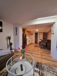 Kuchyň nebo kuchyňský kout v ubytování Souterrainwohnung zentrale Lage in Detmold