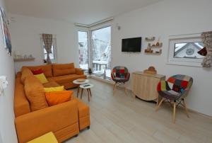 Χώρος καθιστικού στο NEST Apartment